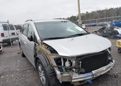 2012 Honda Odyssey Ex from USA, damaged, VIN 5FNRL5H42CB017844